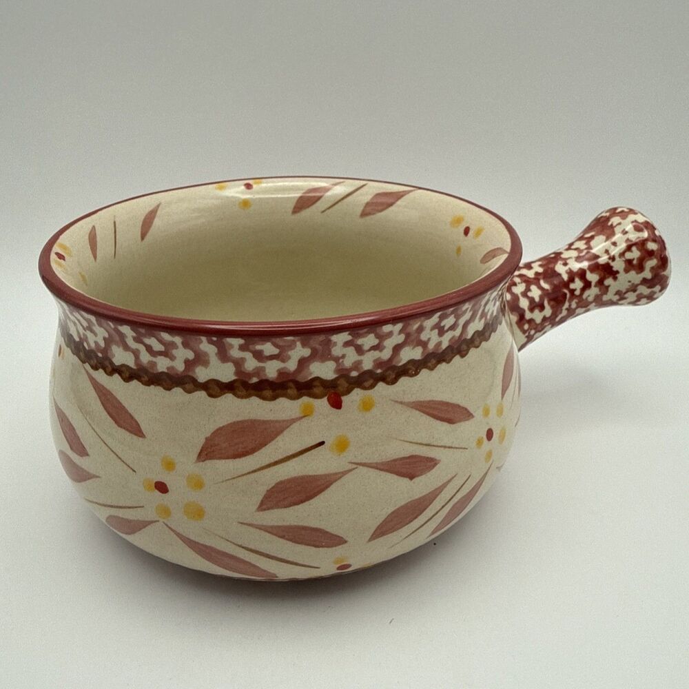 Temp-tations Ovenware Old World Soup Bowl Only 18 Oz Replacement Cranberry
